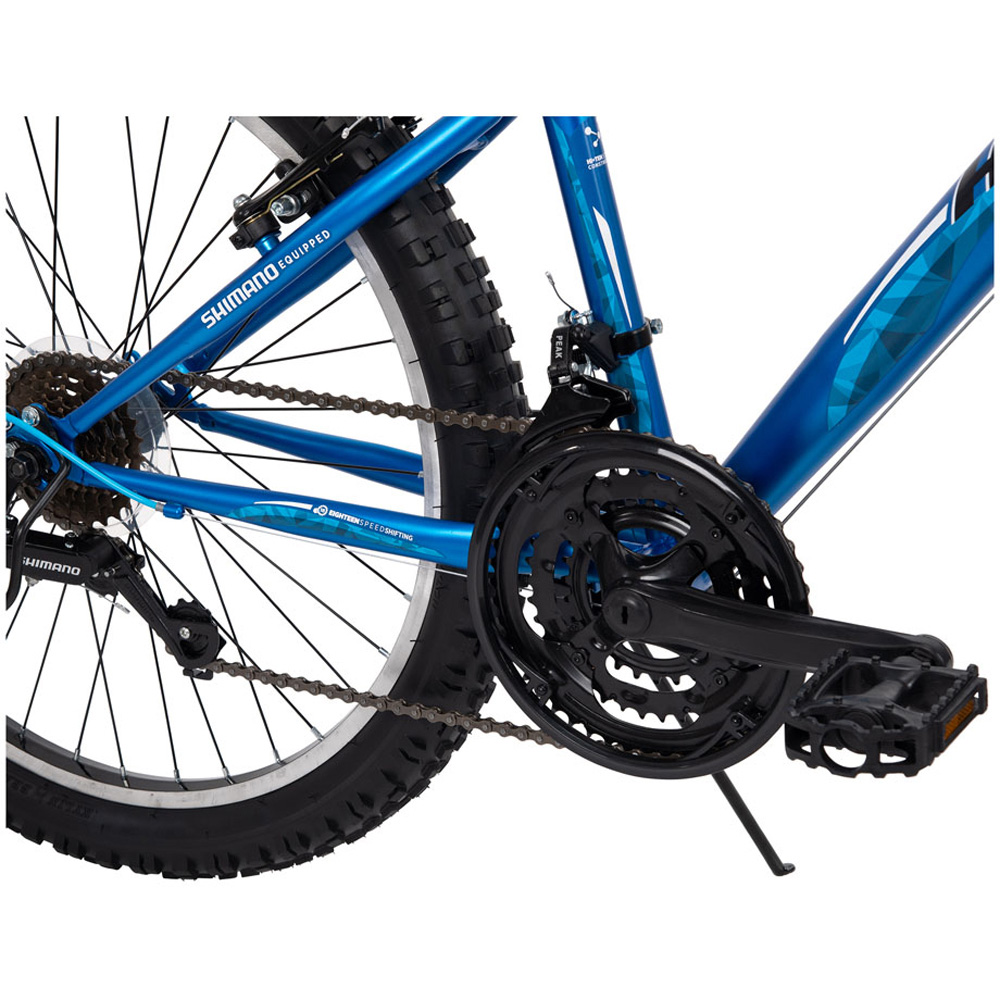 Huffy Extent Kids 18 Speed 24 inch Cobalt Blue Mountain Bike Image 7