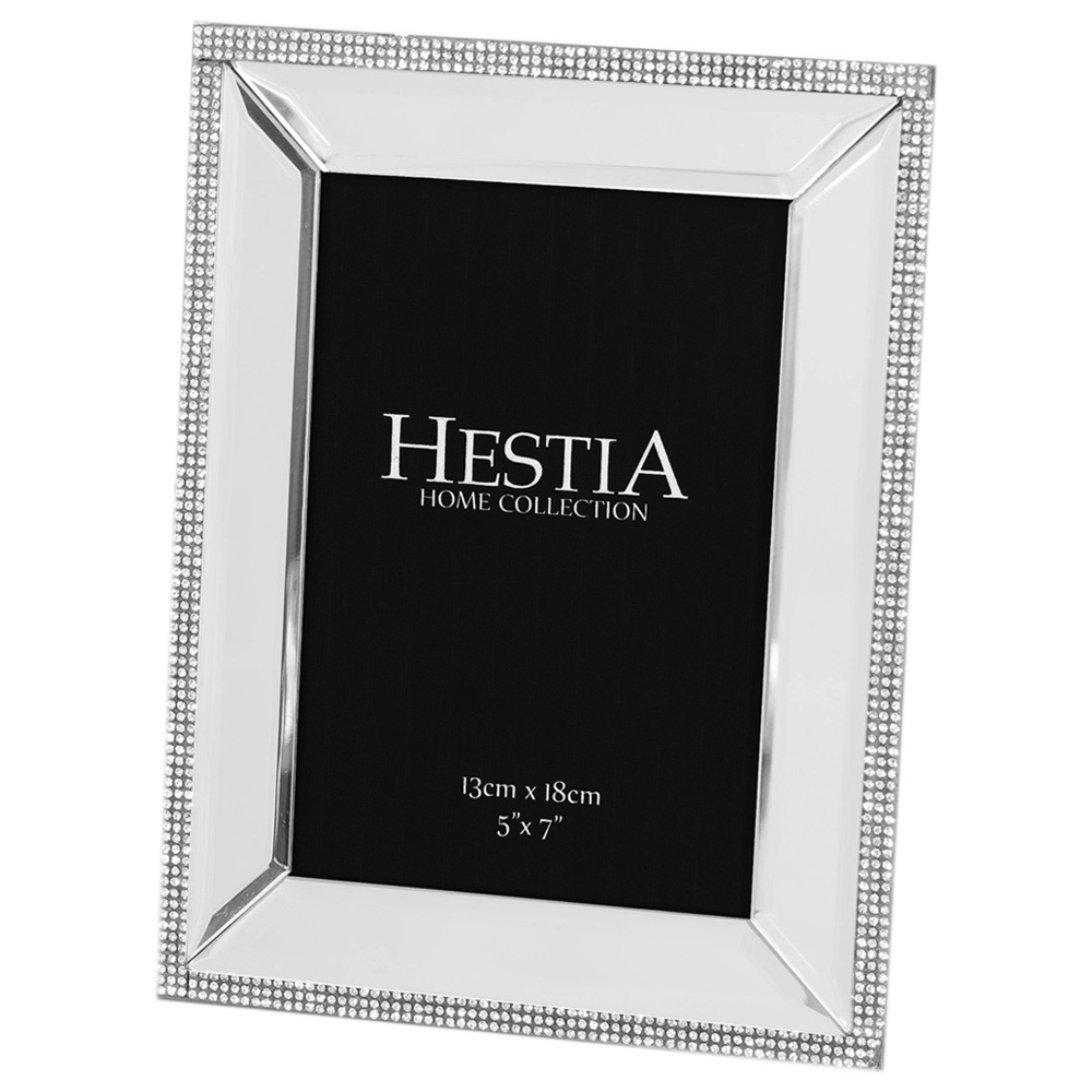 Hestia Mirror Glass Photo Frame 5 x 7inch Image 1