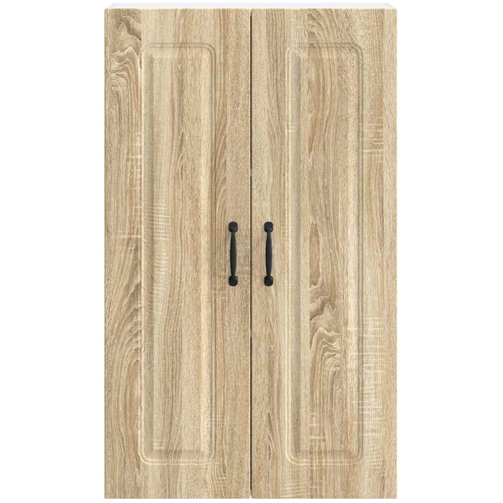 vidaXL 2 Door Sonoma Oak Kitchen Wall Cabinet Image 4