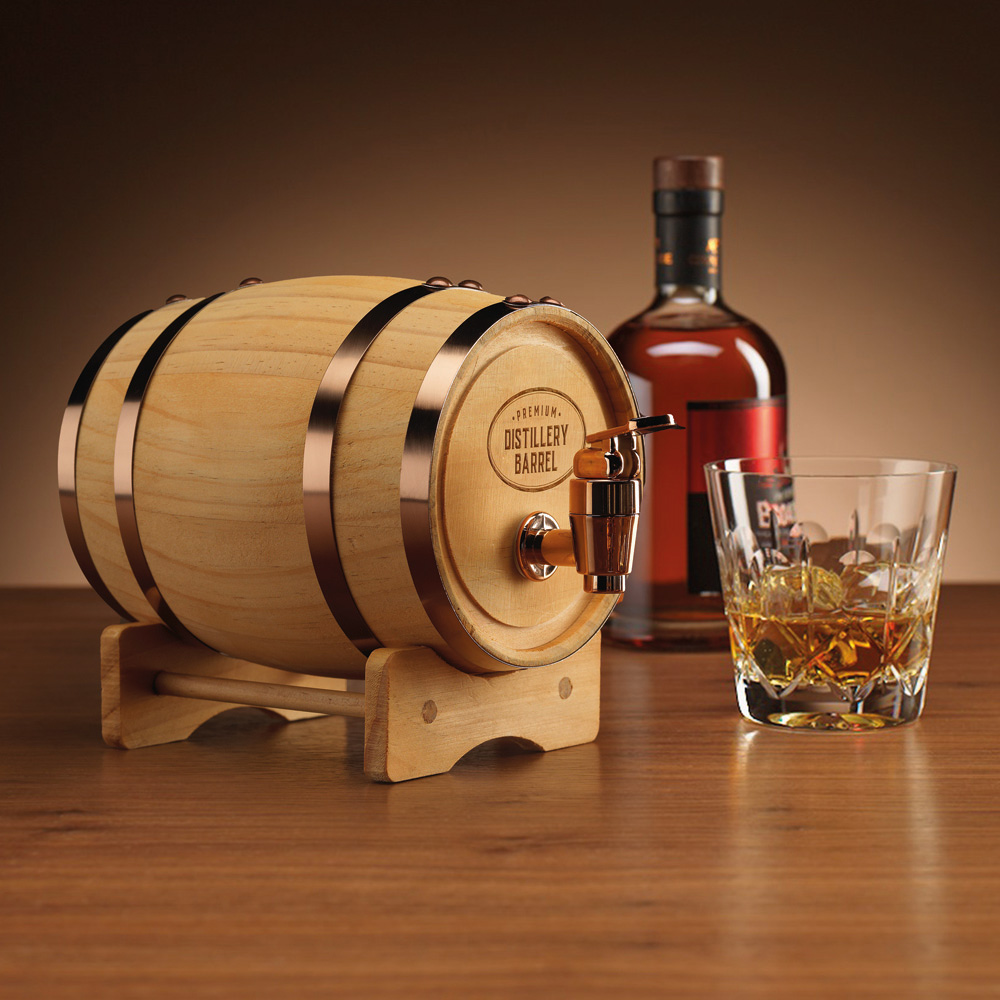 Ingenious Wooden Keg Whiskey Barrel Image 2