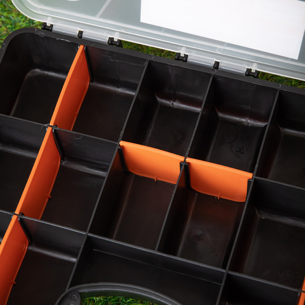 Samuel Alexander DIY Plastic Storage Tub Box with 15 Compartments 29 x 38cm Image 6