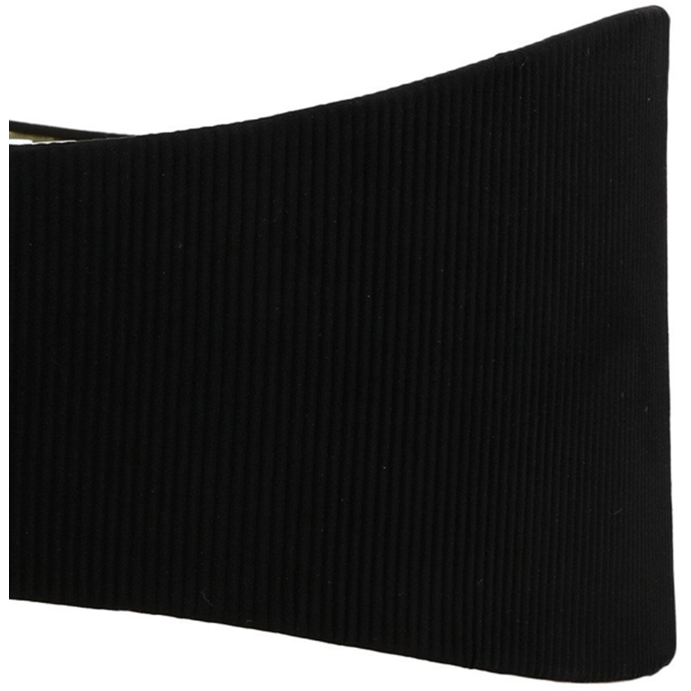 Black and Gold Metallic Lined Shade - Black Image 4