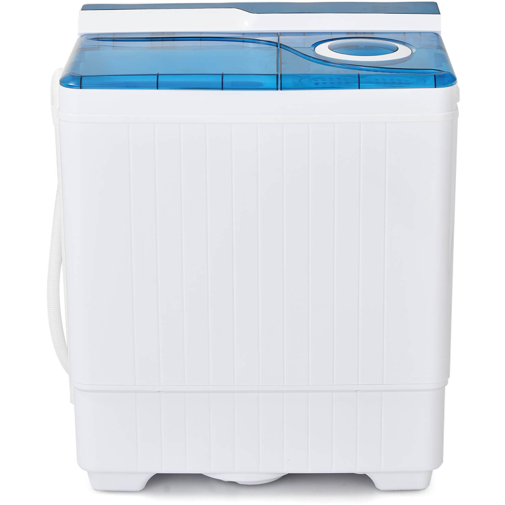 Costway Blue Portable Twin Tub Wash Machine with Spin Dryer Image 3