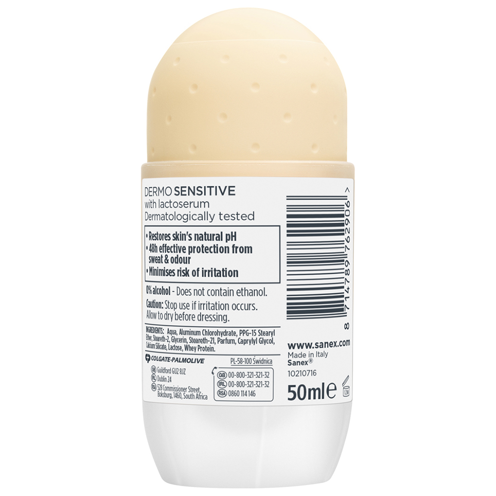 Sanex Sensitive Roll On Deodorant 50ml Image 4