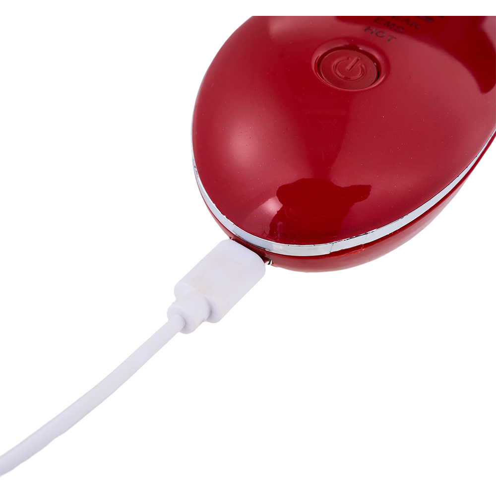 Living and Home 3-in-1 Red Face and Neck Sculpting Tool with Tri-Light Therapy 2.5W Image 3