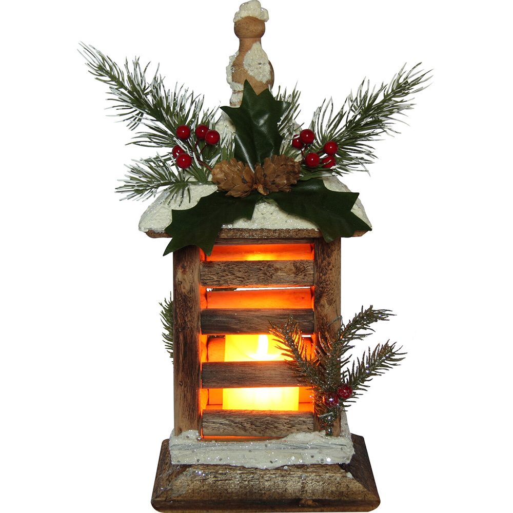 Wooden LED Light Box Christmas Decoration Image 2