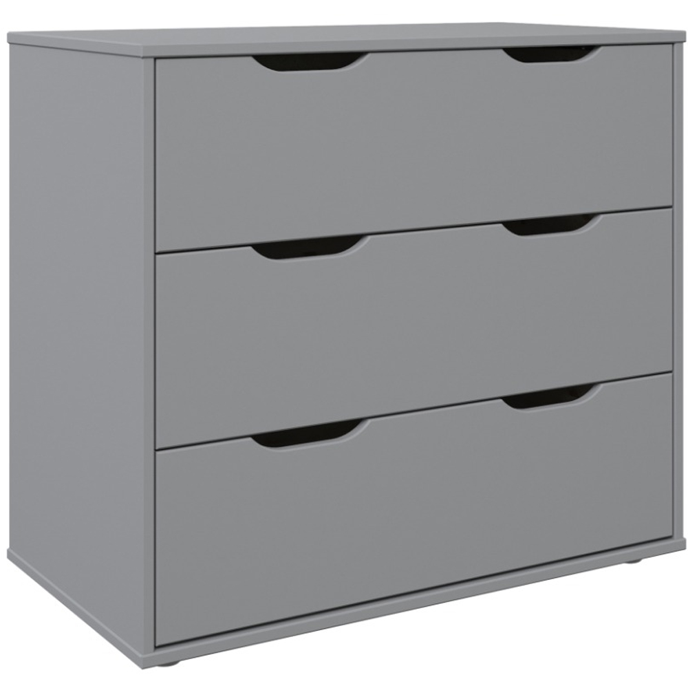 Noomi Nora Midi Single Grey High Sleeper with Storage Cabin Image 4