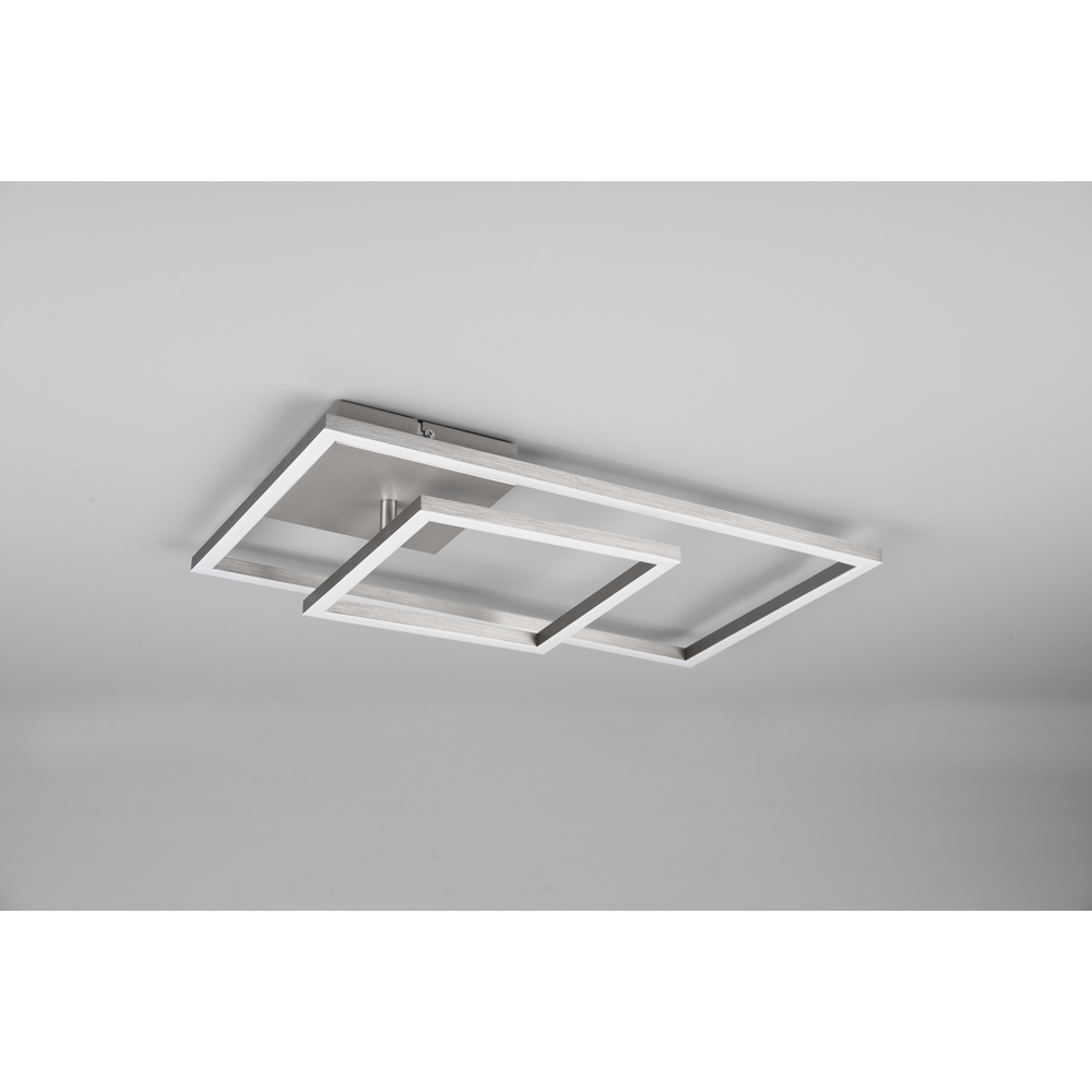 TRIO Padella Matt Nickel LED Ceiling Light Image 8