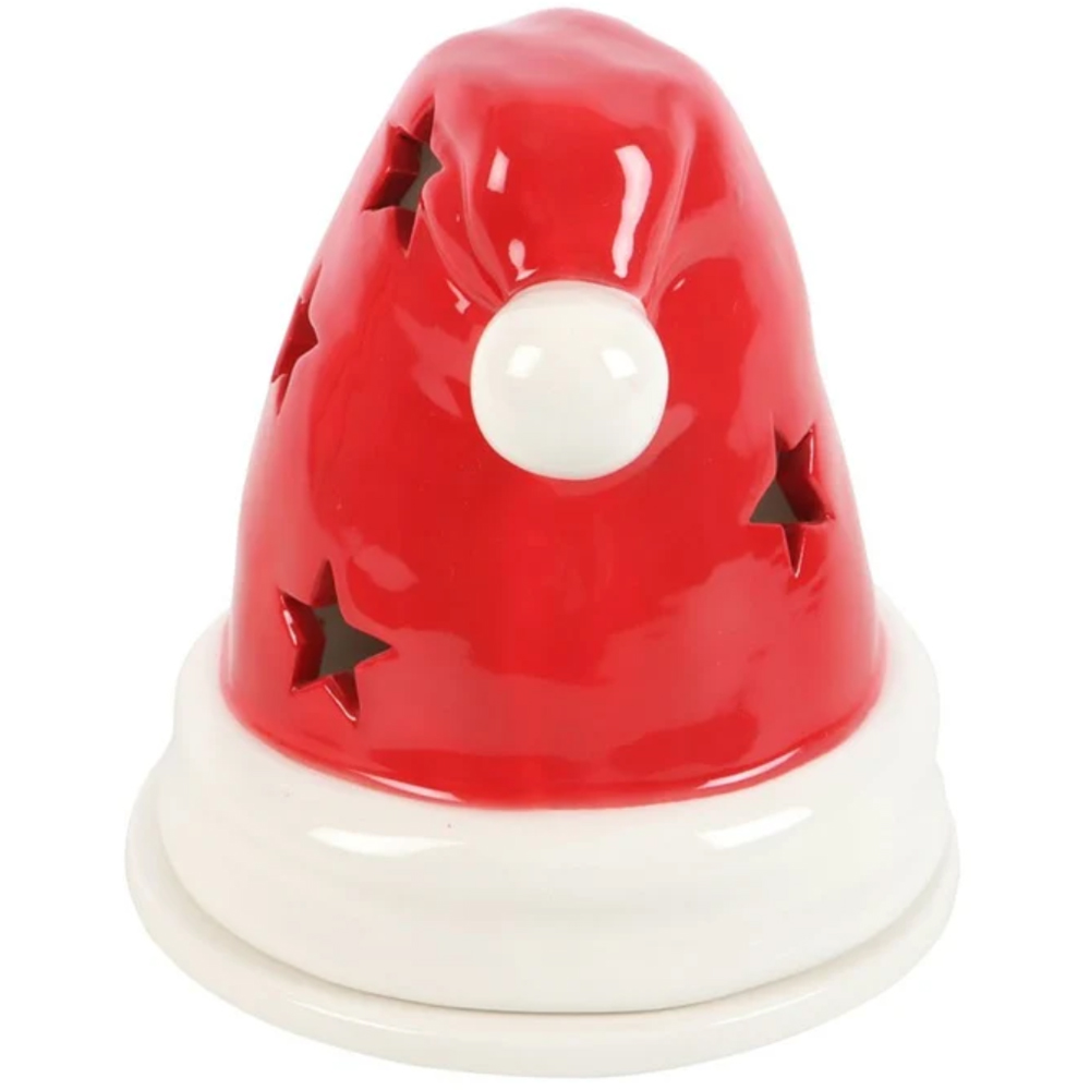 Marco Paul Christmas Santa Hat Incense Cone and Tealight Candle Holder Image 3