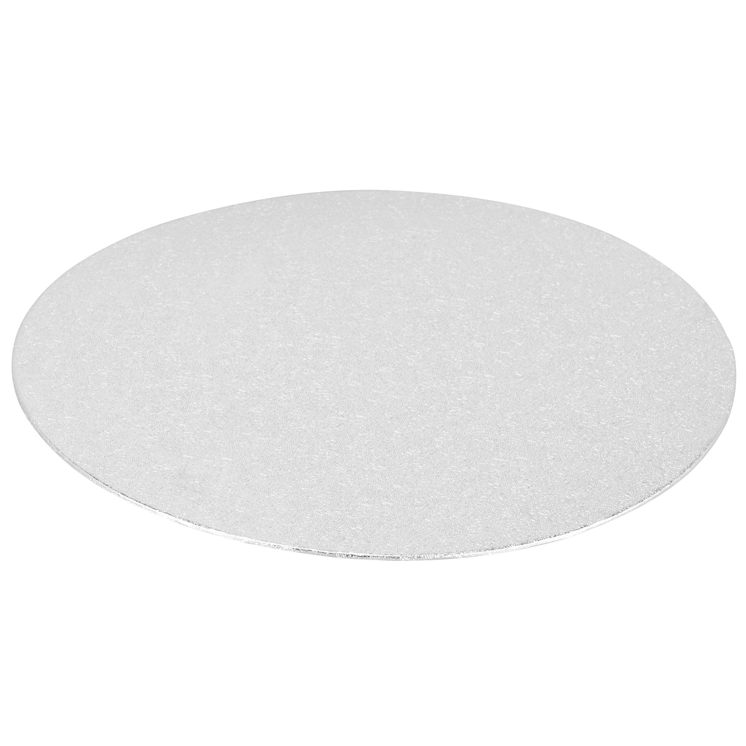 Round Thin Cake Board - Silver / 20.3cm Image 2