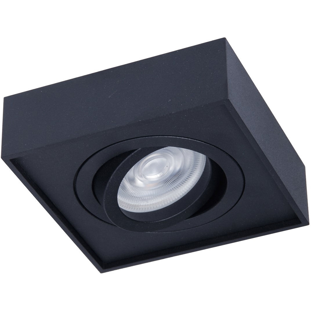 Milagro Nusa Square Black Spot Light 230V Image 1