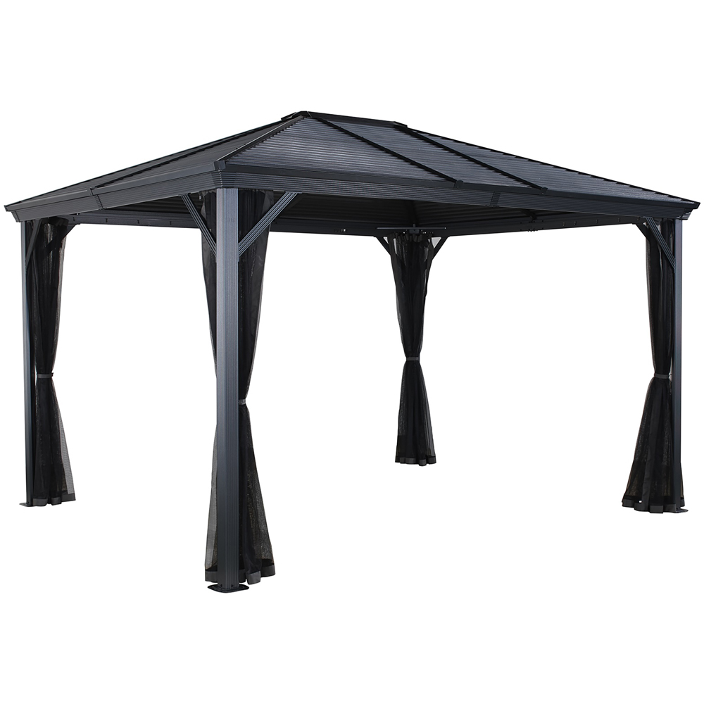 Sojag Ventura 3 x 3.7m Grey Gazebo Image 2