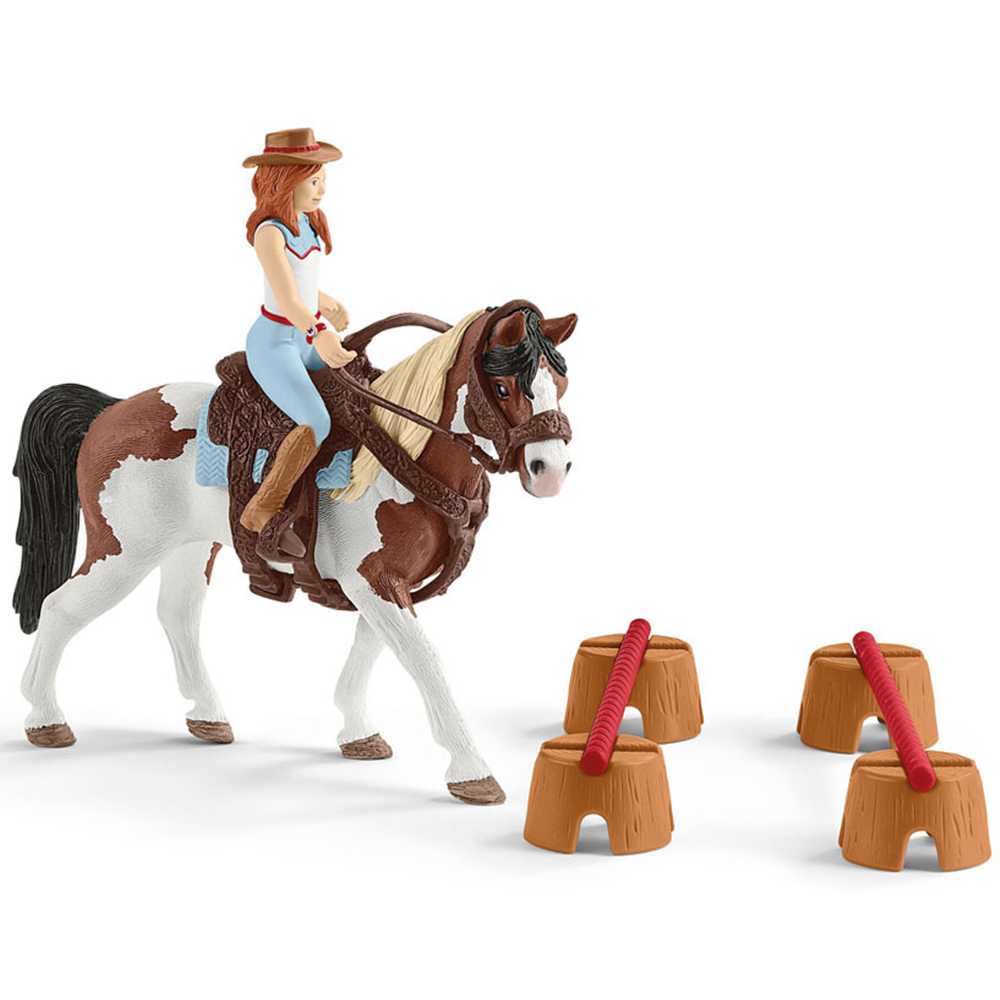 Schleich Horse Club Hannah's Western Riding Set Toy Playset Image 2