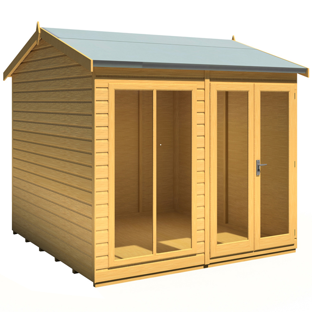 Shire Mayfield 8 x 8ft Double Door Traditional Summerhouse Image 1