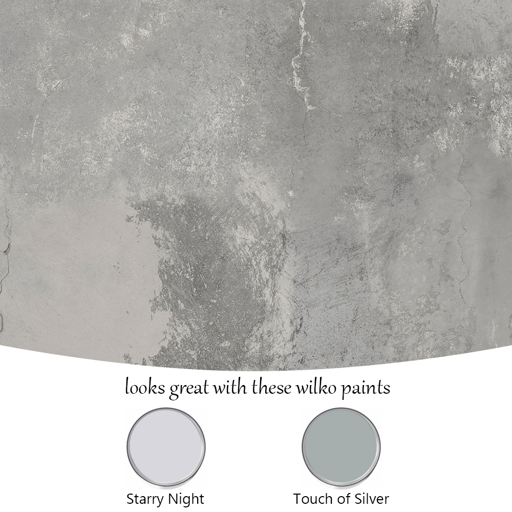 Grandeco Brandenburg Rustic Industrial Concrete Grey Textured Wallpaper Image 4