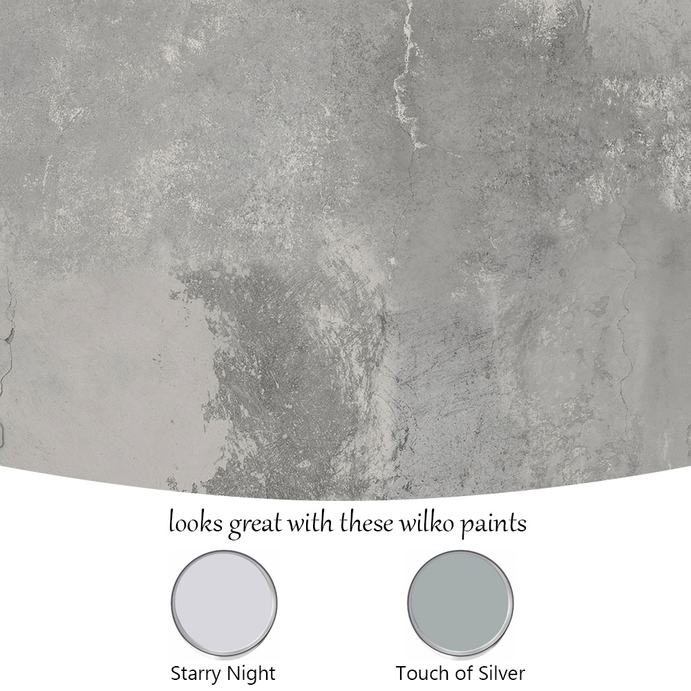 Grandeco Brandenburg Rustic Industrial Concrete Textured Grey Wallpaper Image 4