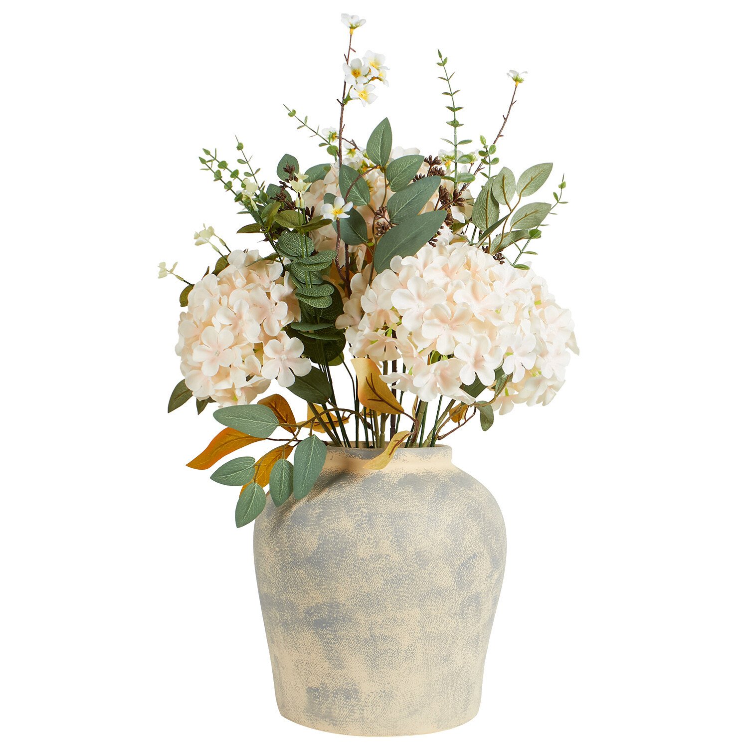 Hydrangea Large Vase Arrangement - Multicolour Image 2