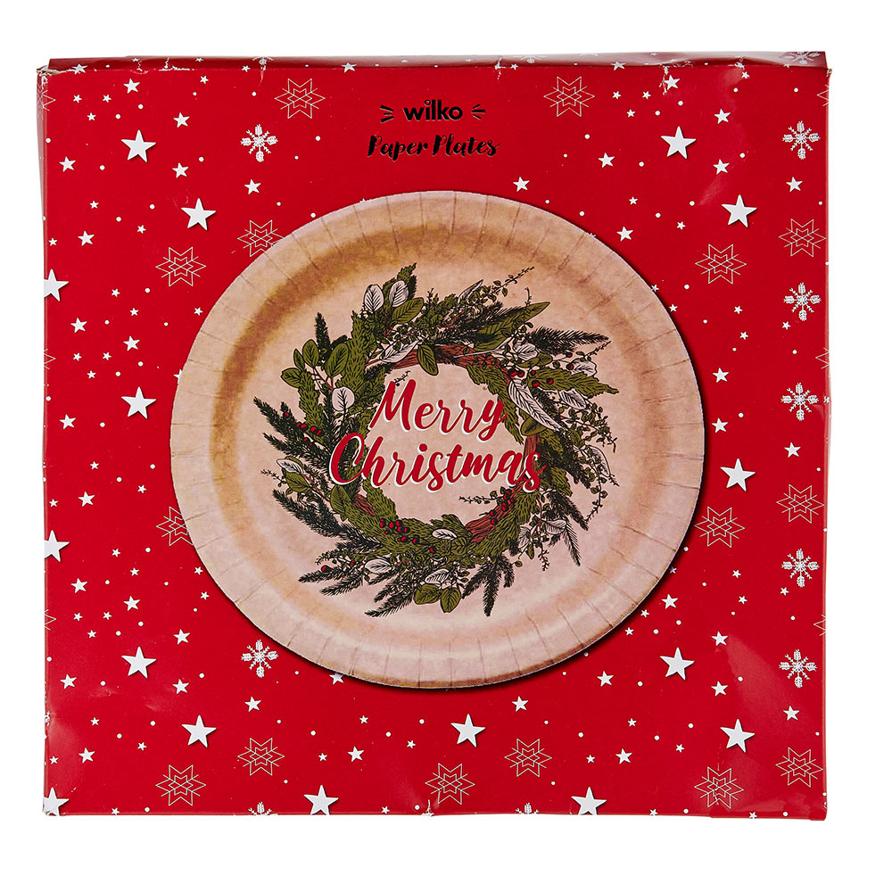 Wilko Winter Fables Plates 8 Pack Image 4
