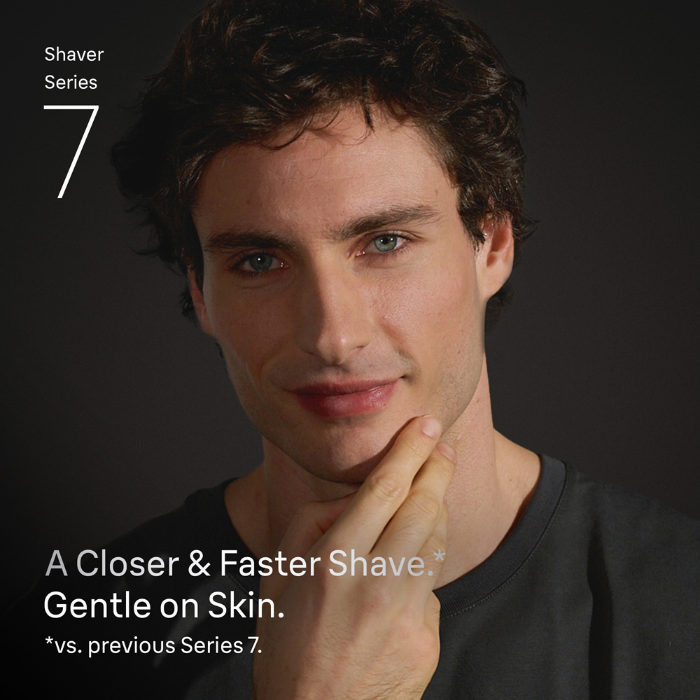 Braun Series 7 72-G1200S Grey Men Electric Shaver Image 6