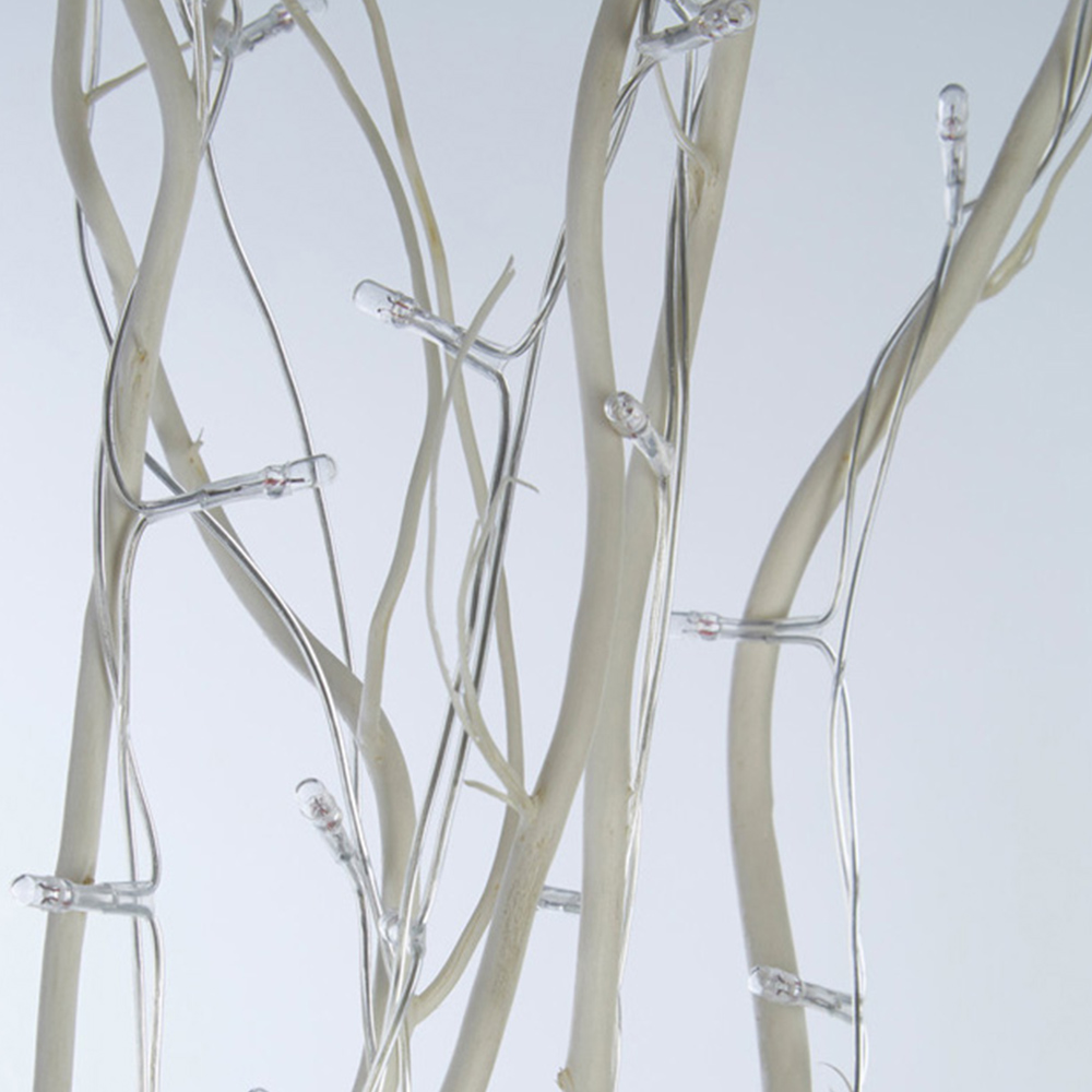 Premier Housewares 80 Interwoven Lights White Twigs Image 3