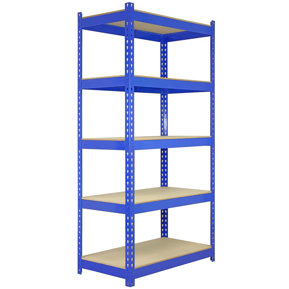 Monster Shop Q-Rax Blue Metal Racking Units 182.5 x 90 x 50cm 10 Pack Image 2