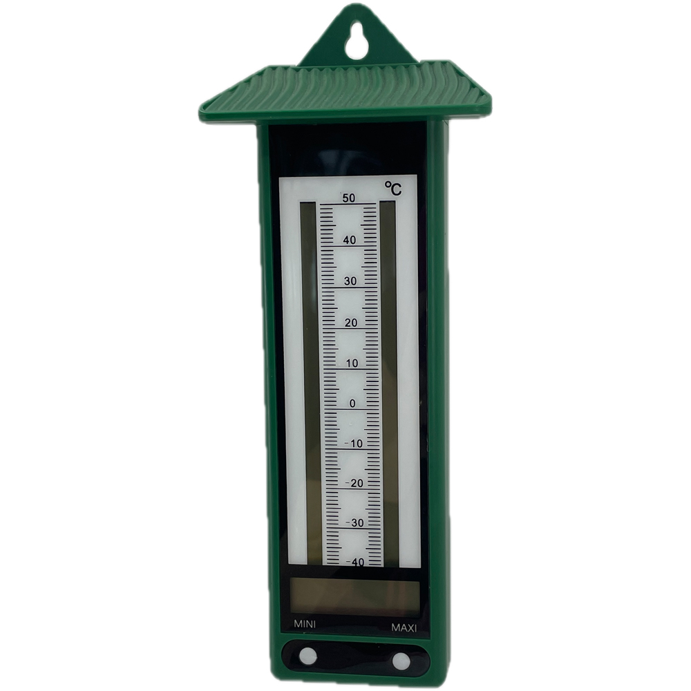 Avilo Green Outdoor Thermometer with Min and Max Display Image 1