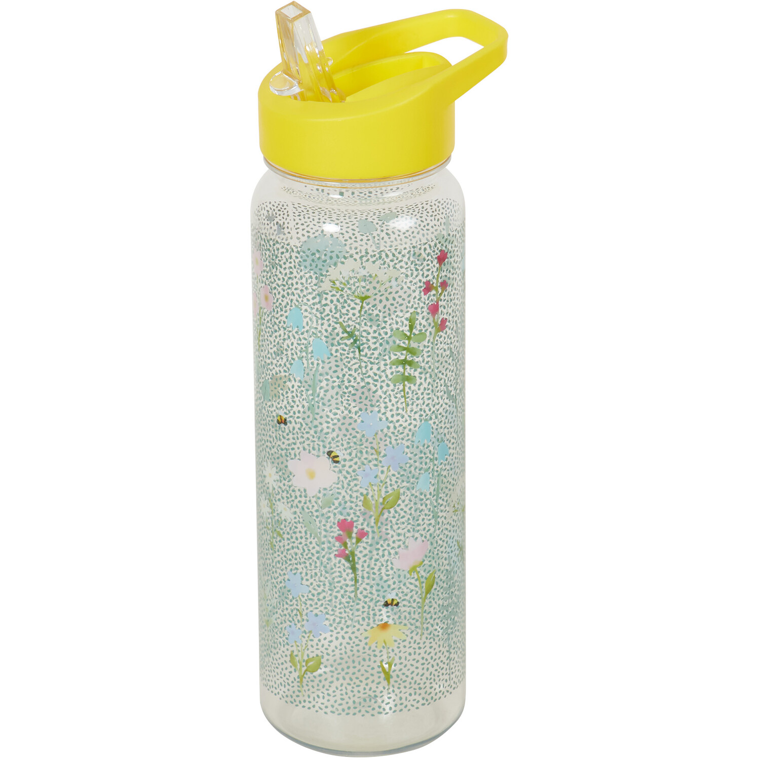 Flower Market Drinks Bottle - Clear Image 3