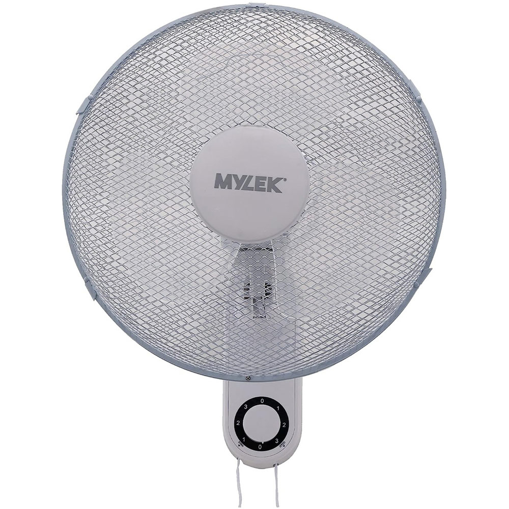 MYLEK 16 Wall Fan - White Image 1