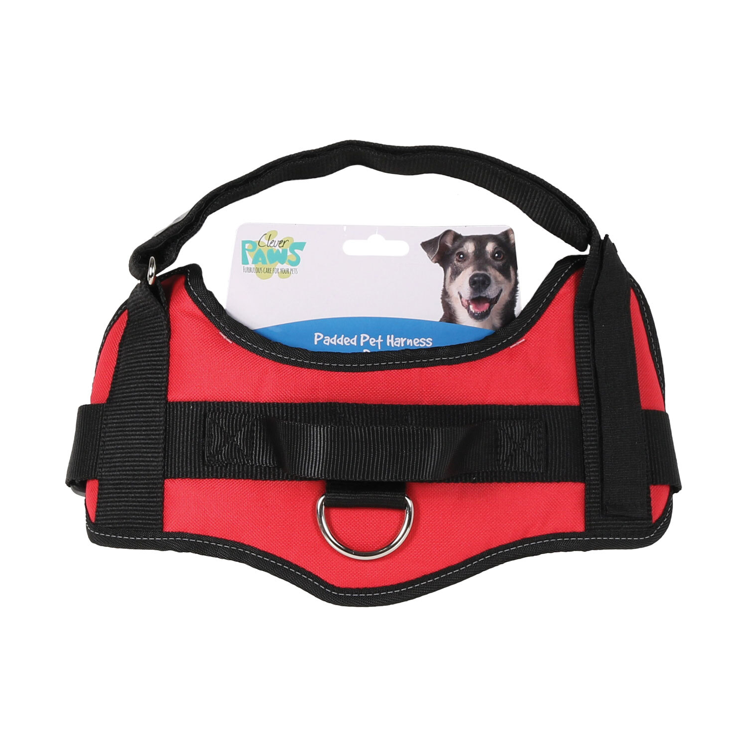 Padded Dog Harness - Red / M Image 1