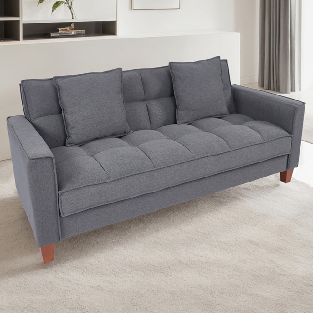 Furniture One 3 Seater Modern Sofa Image 1