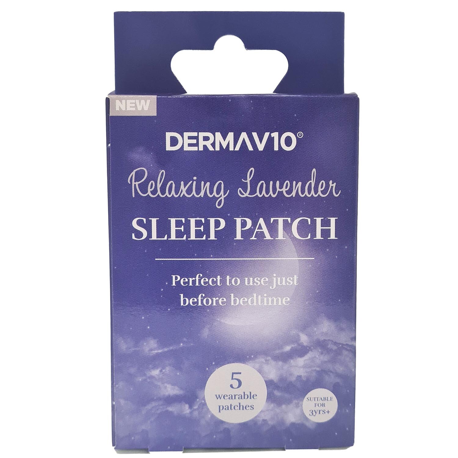 Pack of 5 Relaxing Lavender Sleep Patches - Purple Image