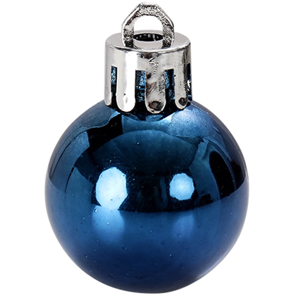 Living and Home Blue Bauble 99 Pack Image 3