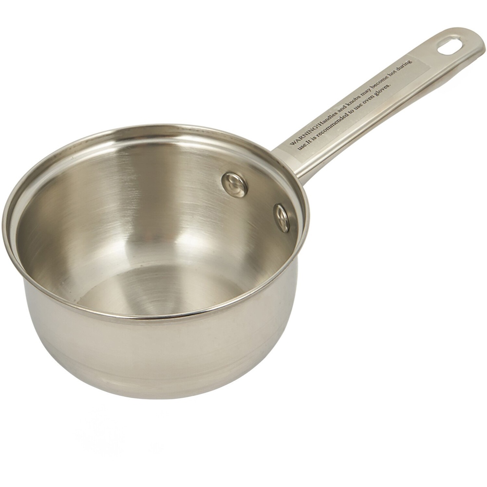 5-Piece Stainless Steel Cookware Set Chrome Image 3