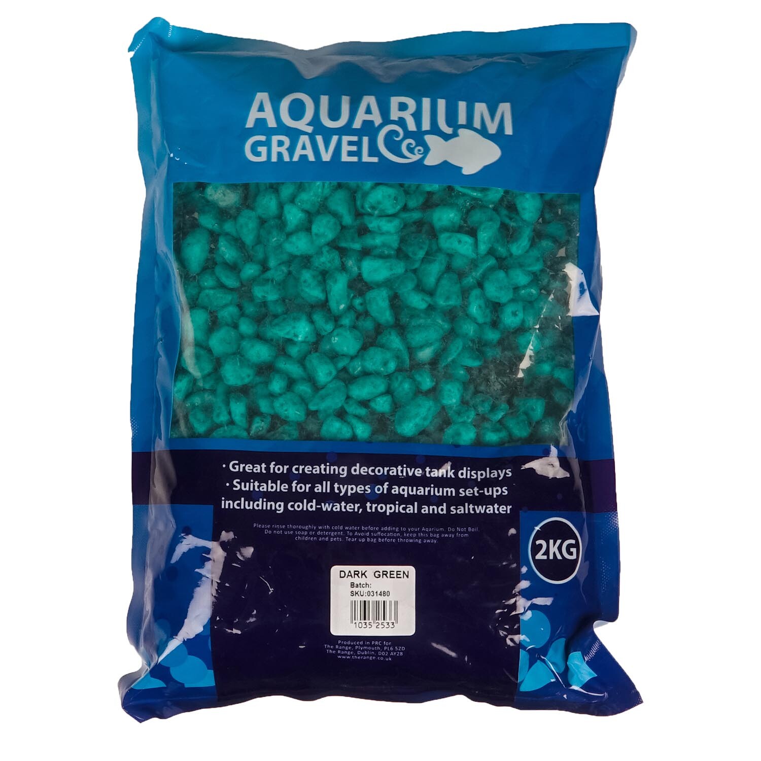 Aquarium Gravel - Dark Green Image