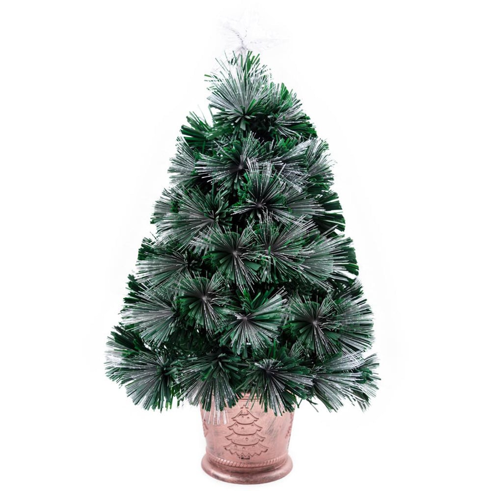 Shatchi Firework Fibre Optic Artificial Christmas Tree 2ft Image 1