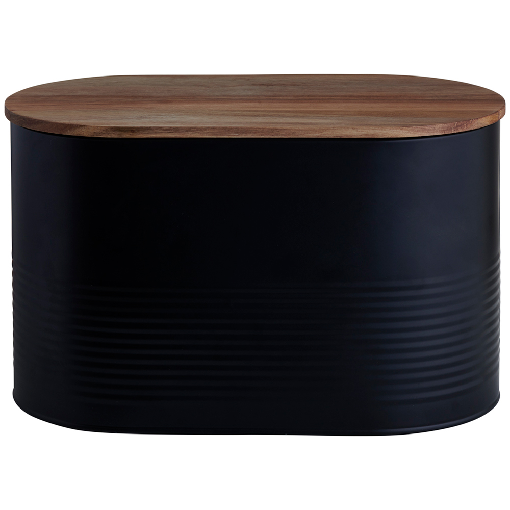 Wilko Black Metal Bread Bin Wilko