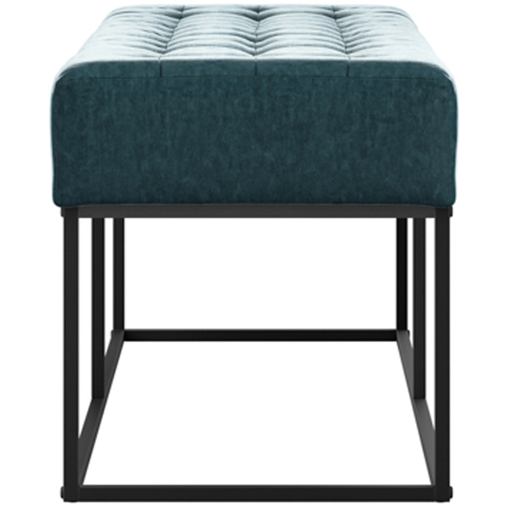 Boden 2 Seater Yale Blue Dining Bench Image 4