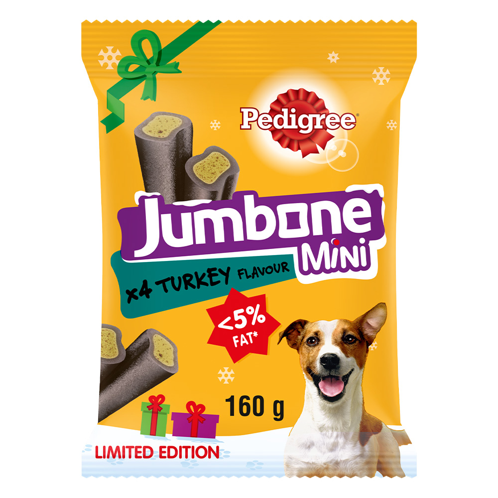 Pedigree Jumbone Turkey Small Dog Treats 4 Pack Image 1