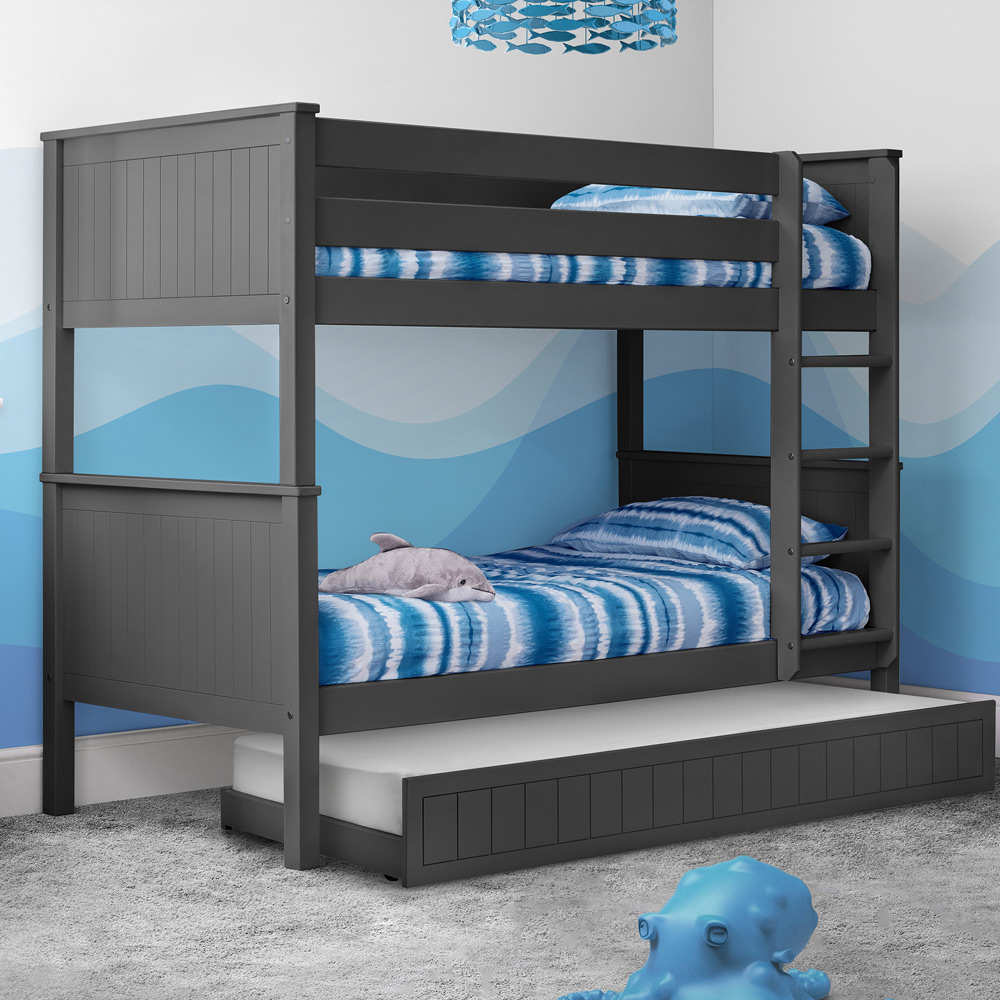 Julian Bowen Maine Anthracite Bunk Bed Image 1