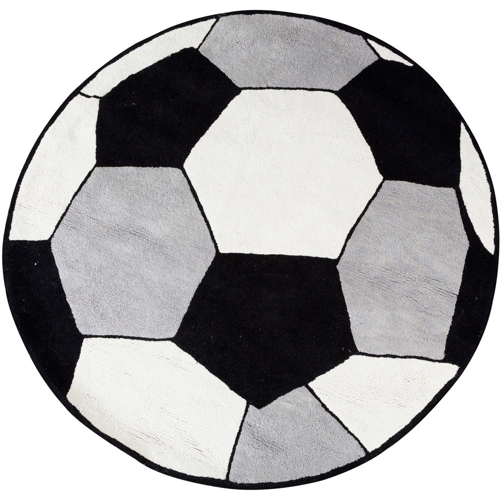 Premier Housewares Kids Football Rug Image 1