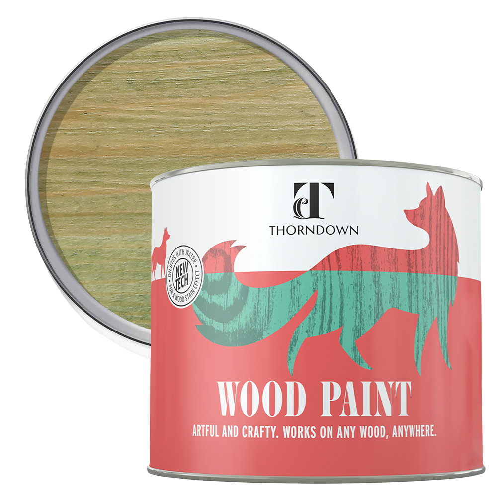 Thorndown Green Wood Satin Wood Paint 750ml Image 1
