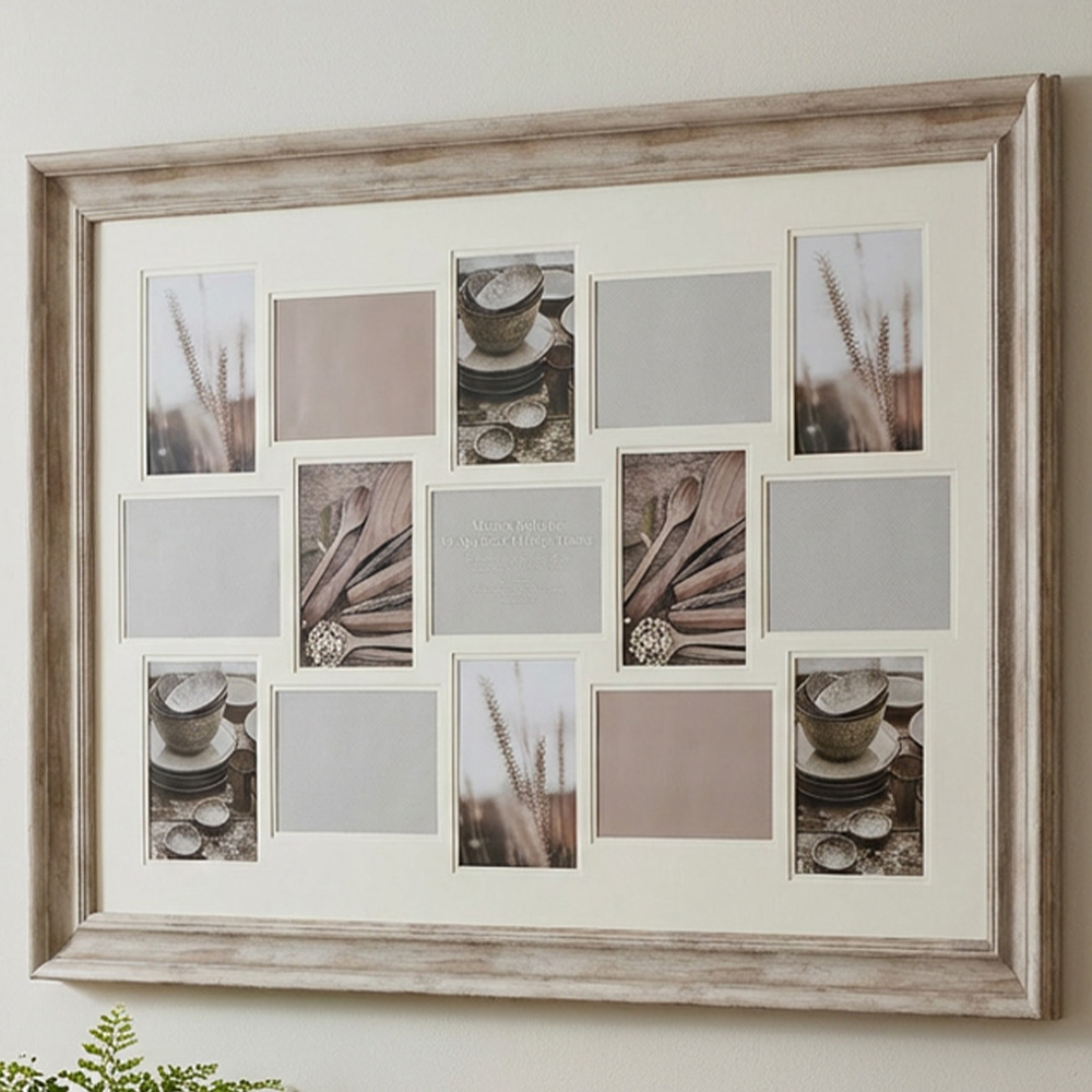 Maison Natural Antique Collage Frame Image 6