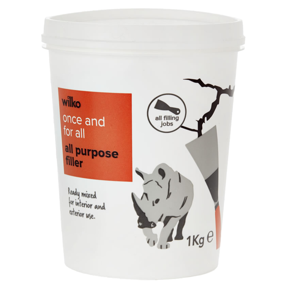 Wilko Ready Mixed All Purpose Filler 1kg Image 1