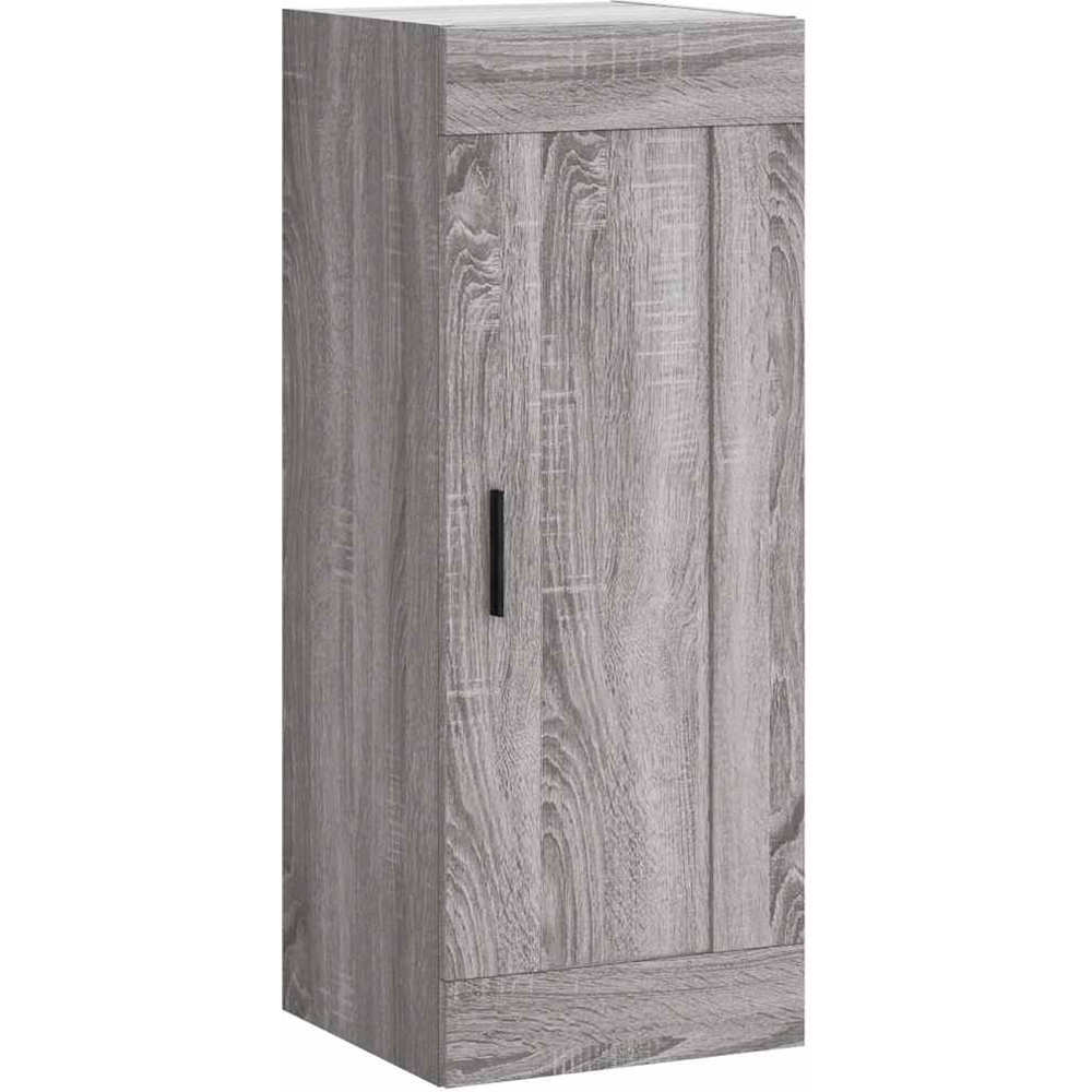 vidaXL Single Door 3 Shelf Grey Sonoma Slim Highboard Image 5