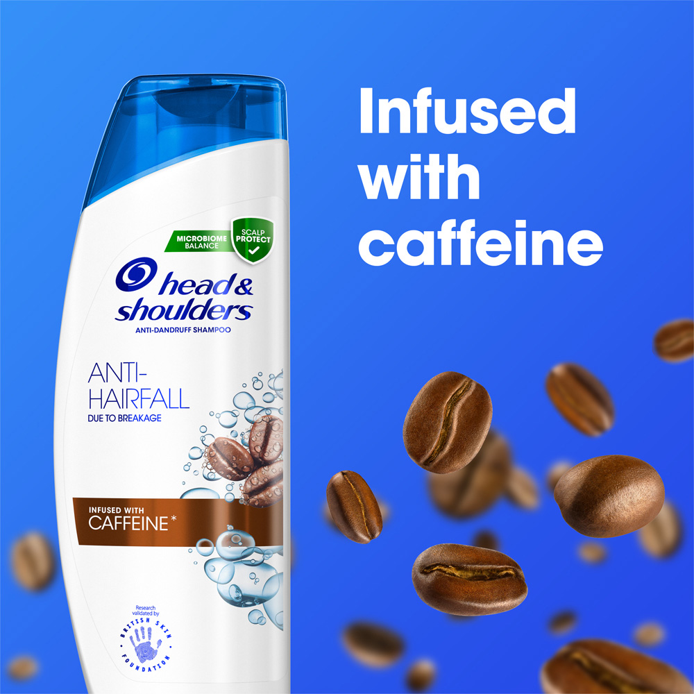Head and Shoulders Anti Hair Fall Anti Dandruff Shampoo with Caffeine