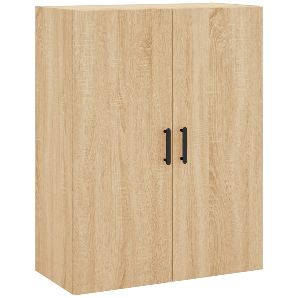 vidaXL 2 Door Sonoma Oak Wall Mounted Cabinet Set of 2 Image 5