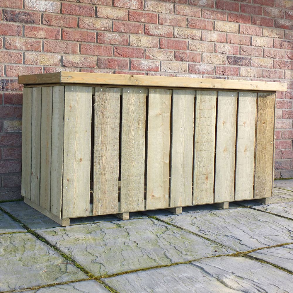 Shire 4 x 2ft Sawn Timber Log Box Image 2