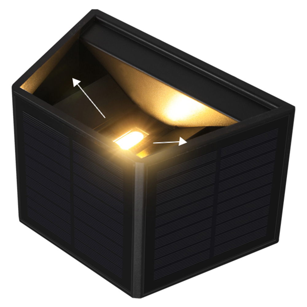 Ener-J Solar Powered Adjustable Beam Angle Wall Light Image 4