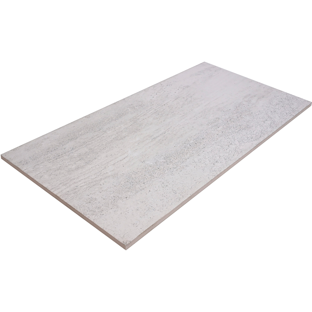 Johnson Tiles Ashlar Weathered White Matt Rectified Tile 600 x 300mm 6 x 9 Pack Image 3