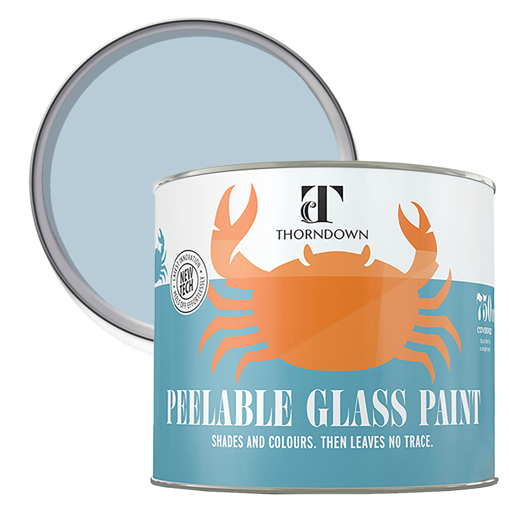 Thorndown Skylark Blue Peelable Glass Paint 750ml Image 1